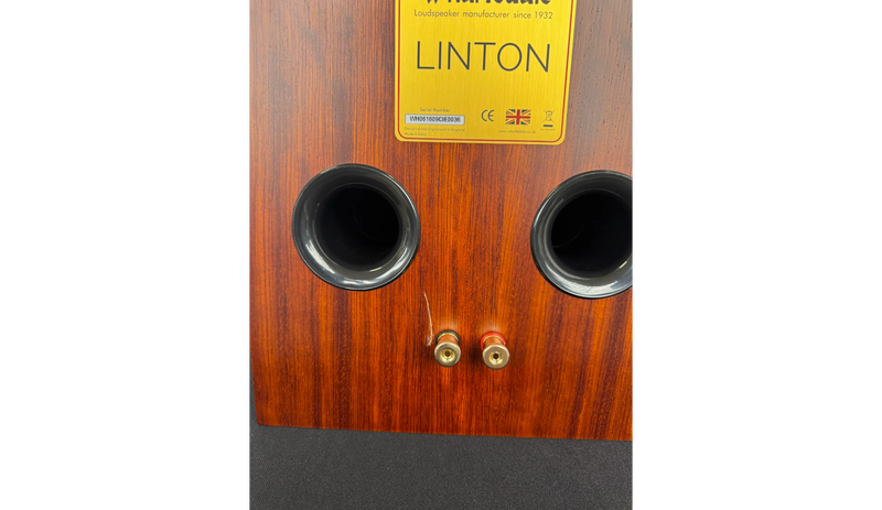 Wharfedale Linton 85 Heritage Speakers w/ Stands (Open Box - Good)